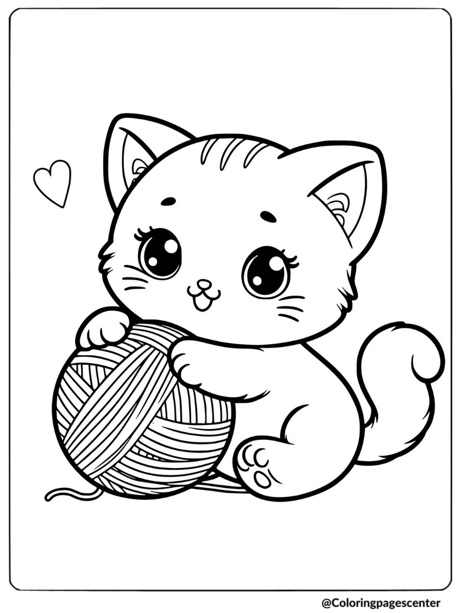 9 Easy Cat Coloring Pages | Free Printable PDFs